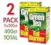 Green Tea Fat Burner Dietary Supplement 400 mg Fast-Acting Liquid Soft-Gels (Pack of 2) 400CT