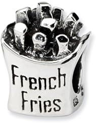 Sterling Silver Reflections French Fries Bead