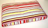 Eigenschaften WILMA Heimtierprodukte  / Liegekissen ROT/STREIFEN 90x60cm #5272E