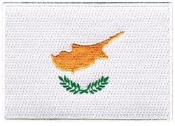 Cyprus Flag Embroidered Patch Cypriot Iron-On National Emblem