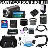 51NqCvfnykL. SL160  Sony HDR CX350V 32GB High Definition Handycam Camcorder + 16GB Advanced Accessory Kit