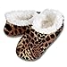 Snoozies Animals Fleece Lined Womens Footcoverings