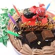 誕生日ケーキ★旧作:特命戦隊 ゴーバスターズ・キャラデコ・ショコラデコレーションケーキ5号ベルギー産チョコ(バースデーオーナメント・キャンドル6本付き)