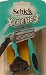 Schick Xtreme 3 Triple Blade Closeness Razors , 4 razors