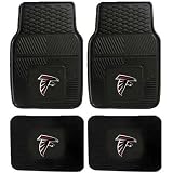 Front & Rear Car Truck SUV Vinyl Car Floor Mats - Atlanta Falcons