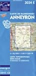 Carte de randonn�e : Anneyron
