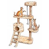WiskerWorld Tower of Kitty Power (Beige) (Oversized)
