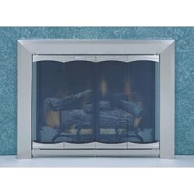 CFM Home Products P-340001 Fireplace Glass And Screen Door