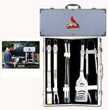 St. Louis Cardinals 8pc. BBQ Set w/Case