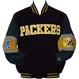 Green Bay Packers Mens Suede Jacket