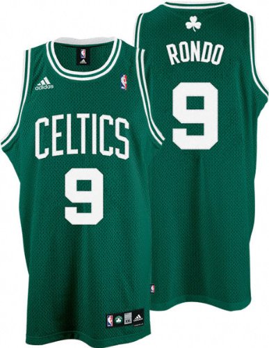Rajon Rondo Jersey: adidas Green Swingman #9 Boston Celtics Jersey