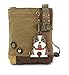 Chala Olive Patch Crossbody Bag Bulldog
