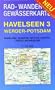 Havelseen 3: Werder-Potsdam 1 : 35 000 Rad-, Wander- und Gew�sserkarte: Mit Fahrland, Glindow, Geltow, Caputh, Ferch, Michendorf