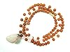 Rudraksha Rose Quartz Beads Prayer Mala Spiritual Yoga Healing Om Japamala- Promoting Acceptance