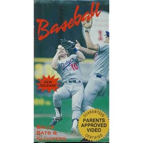 Baseball - Balls, Bats, and Bloopers [VHS]