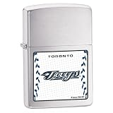 Zippo Toronto Blue Jays Satin Chrome Lighter