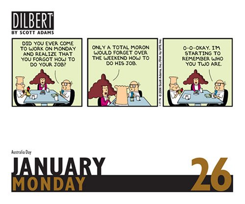 Dilbert: 2009 Day-to-Day Calendar (Dilbert) under Religion & Spirituality in The Books Store