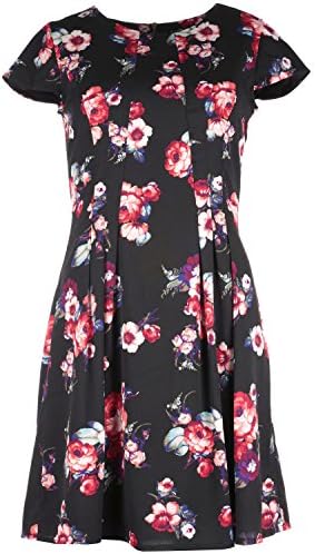 Fallen Star Women's Russian Tea Dress 8 Black