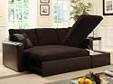 Furniture online: Adjustable Sectional Sofa Bed with Storage Chase