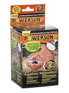 Zoo Med PowerSun UV Mercury Vapor Lamp 100 Watts