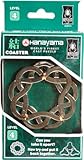 BePuzzled Hanayama Cast Metal Brainteaser Puzzles - Hanayama Coaster Puzzle (Level 4)