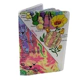 Map of California Bountiful Treasures Travel Passport Holder