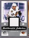 DUSTIN BYFUGLIEN 2010-11 SP Game-Used Edition Authentic Fabrics JERSEY Card Winnipeg Jets Hockey