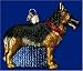Old World Christmas Standing German Shepherd Police Dog