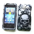 HTC EVO Shift 4G (Sprint) Rubberized Snap On Protector Hard Case "Skullerific" Design
