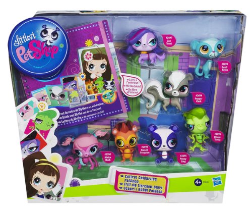 Littlest Pet Shop - 998822740 - Poupée et Mini-Poupée - Coffret Celebrites Petshop Exclu Spe