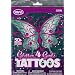Glitter4Girls Girls Temporary Tattoos - 50+ assorted glitter tattoos