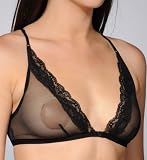 Only Hearts Whisper Racer Back Triangle Bra with Lace (1398)