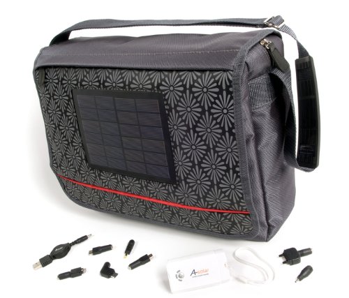 A-Solar Messenger Tasche mit Solarpanel rot Preisvergleich