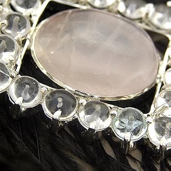 AKT Scavenger's Find Rose Quartz Feathered Necklace (Heart Chakra)