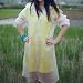 Fuloon (TM) Clear Rain Jacket Rainwear Lovely Lady Girl Woman Hooded Raincoat PVC Cute Waterproof