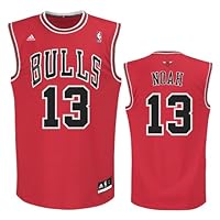 Adidas Chicago Bulls Kids Joakim Noah Replica Road Jersey