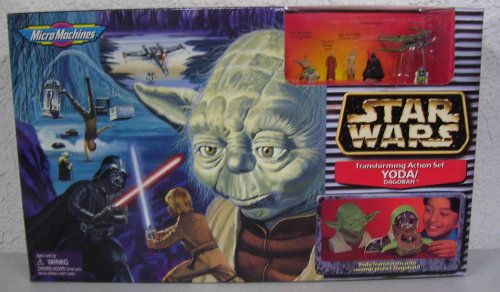Star Wars Micro Machines Transforming Action Set Yoda Dagobah