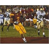 Steve Smith USC Trojans - TD vs. ND - Autographed 8x10 Photograph