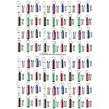 Lot of 72 New MIXED COLOR (random) Geocaching ID Tag GPS Holders Metal Tubes
