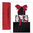 Damask Packages Christmas Cards -