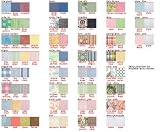 Hoohobbers Top Quality Cradle Bedding Set Flirty Flowers