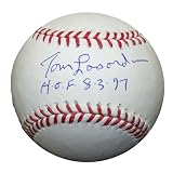 Tommy Lasorda Autographed Baseball w/ 8.3.97 Insc.