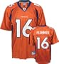 Jake Plummer Orange Reebok NFL Replica Denver Broncos Youth Jersey