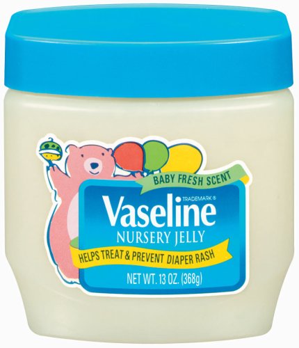 Vaseline 100% Pure Petroleum Jelly, Nursery Pack, Baby Fresh Scent, 13 oz (Pack of 3)