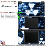 Nintendo DSi Skin Radioactive Blue WraptorSkinz Skins (DSi NOT INCLUDED)