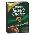 Nescafe Taster's Choice Instant Coffee Decaffeinated, 20-Count Sticks (Pack of 8) Discounts