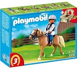 Playmobil - 5109 - Cheval Haflinger et Ecuyère (Import Royaume Uni)