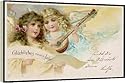 Box Canvas Print of NEW YEAR ANGELS from Mary Evans