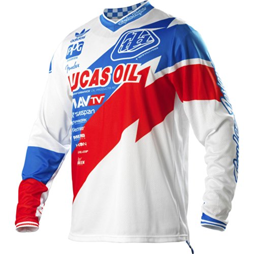 Troy Lee Designs GP Air Astro Team Jersey - X-Large/White
