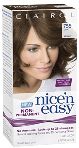 Nice 'n Easy Non-Permanent Hair Color [755] Light Brown 1 ea